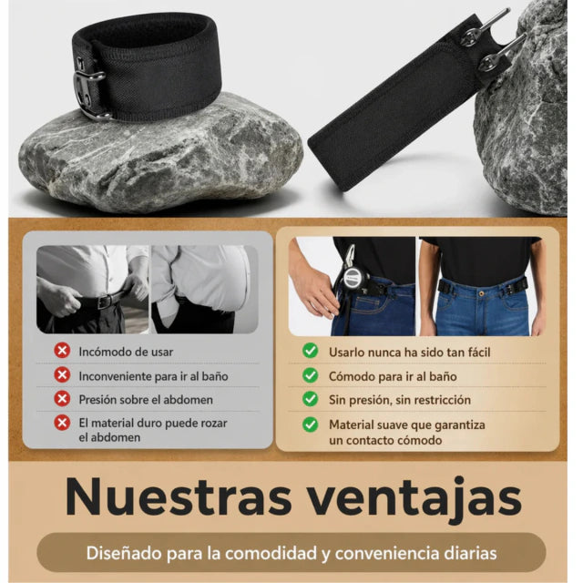 👋 ADIÓS A LA HEBILLA - Ajustá tu pantalón sin nada molestando adelante